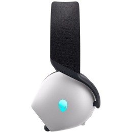 DELL bezdrátová náhlavní souprava  AW725H/ Wireless gaming Tri - mode Headset/ sluchátka + mikrofon/ bílá