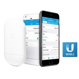 Ubiquiti Nano Stanice Loco 5AC AirMax, 2x2 MIMO 5 GHz, 13 dBi, PoE-in