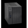 ASRock PC DeskMeet X300 1x AM4 APU(65W),4x DIMM DDR4, PCIe x16, M.2 + M.2E, 2x SATA,1Gb LAN, HDMI, DP, VGA, 500W