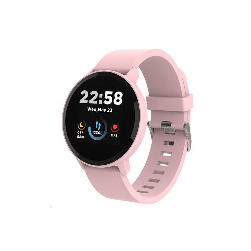 CANYON smart hodinky Lollypop SW-63 PINK, 1,3" IPS displej, 8 multi-sport, IP68, Android/iOS