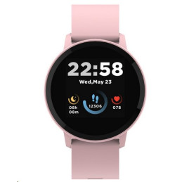 CANYON smart hodinky Lollypop SW-63 PINK, 1,3" IPS displej, 8 multi-sport, IP68, Android/iOS