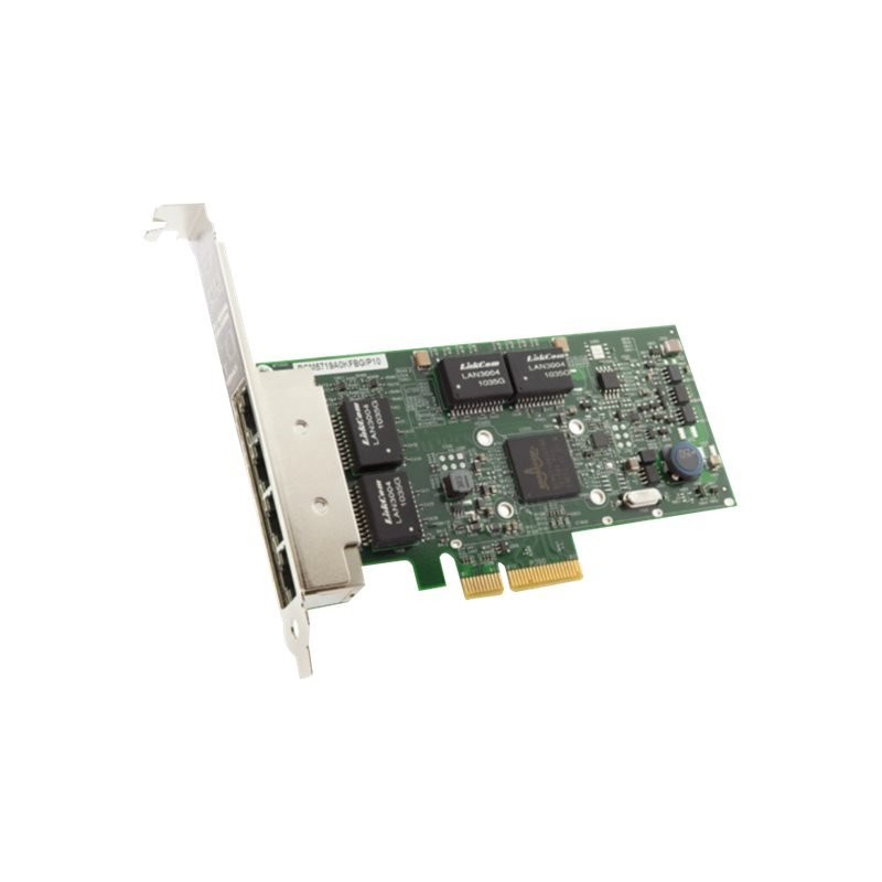 Broadcom Síťový adaptér BCM5719-4P NetXtreme, 4x 1GbE Base-T RJ-45 (1GbE/100Mb/1Mb), PCIe 2.0 x48 NIC