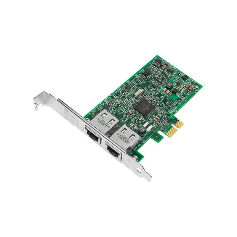 Broadcom Síťový adaptér BCM5720-2P NetXtreme, 2x 1GbE Base-T RJ-45 (1GbE/100Mb/1Mb), PCIe 2.0 x1 NIC