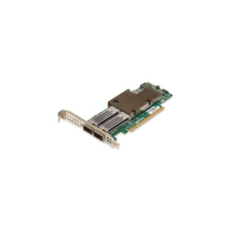 Broadcom Síťový adaptér P2100G NetXtreme, 2x 100Gb QSFP56 (100/50/25/10Gb), PCIe 4.0 x16 NIC