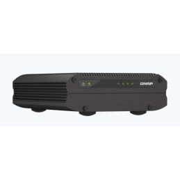 QNAP TS-i410X-8G 10GbE desktop NAS, Intel® Atom® x6425E 4-core, burst up to 3.0 GHz