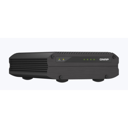 QNAP TS-i410X-8G 10GbE desktop NAS, Intel® Atom® x6425E 4-core, burst up to 3.0 GHz