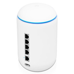 Ubiquiti WiFi router s bránou UniFi UDM Dream Machine, 4-Port Gigabit LAN, 2.4 GHz + 5GHz, 3/4.5 dBi