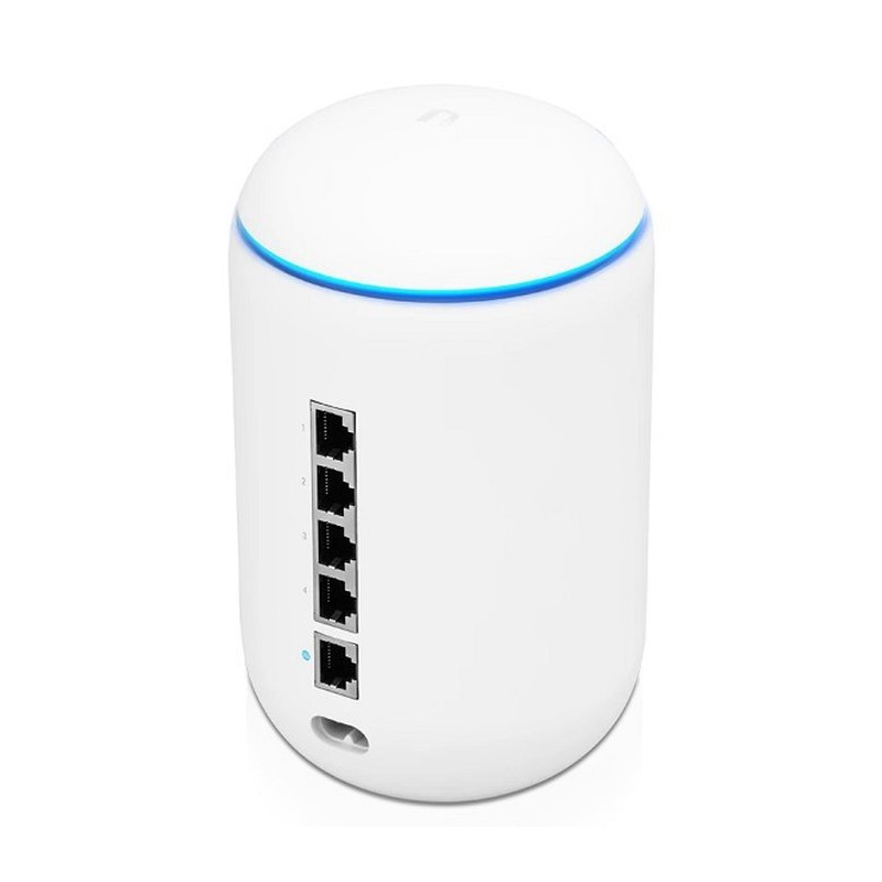 Ubiquiti WiFi router s bránou UniFi UDM Dream Machine, 4-Port Gigabit LAN, 2.4 GHz + 5GHz, 3/4.5 dBi
