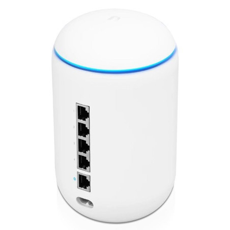 Ubiquiti WiFi router s bránou UniFi UDM Dream Machine, 4-Port Gigabit LAN, 2.4 GHz + 5GHz, 3/4.5 dBi