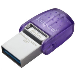 Kingston flash disk 64GB DT MicroDuo 3C USB A + USB-C