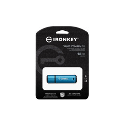 Kingston flash disk 16GB IronKey Vault Privacy 50