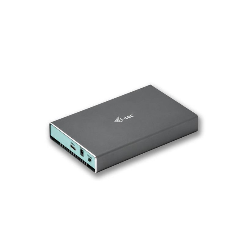 i-tec MySafe USB-C/USB-A 2x M.2 SATA Drive Metal External case with RAID 10Gbps