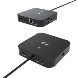 i-tec USB-C Dual Display Docking Station with Power Delivery 100 W