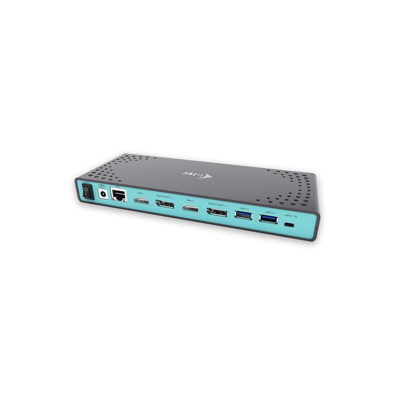 i-tec USB 3.0 / USB-C 5K Univerzalna dualna dokovaca stanica
