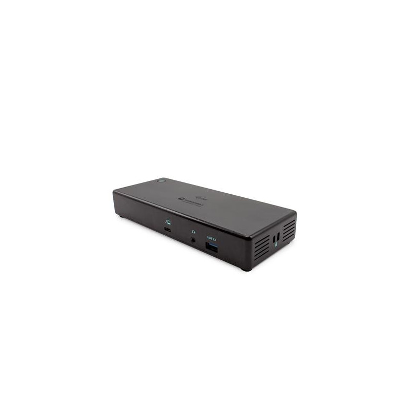 i-tec Thunderbolt3 / USB-C Dual DisplayPort 4K Docking Station, Power Delivery 85W