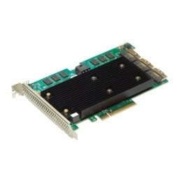 Broadcom MegaRAID 9670-24i, 8GB, 24Gb/s, NVMe/SAS/SATA, 3x SFF-8654 x8, RAID 0-60, PCIe 4.0 x8, SAS4124 ROC