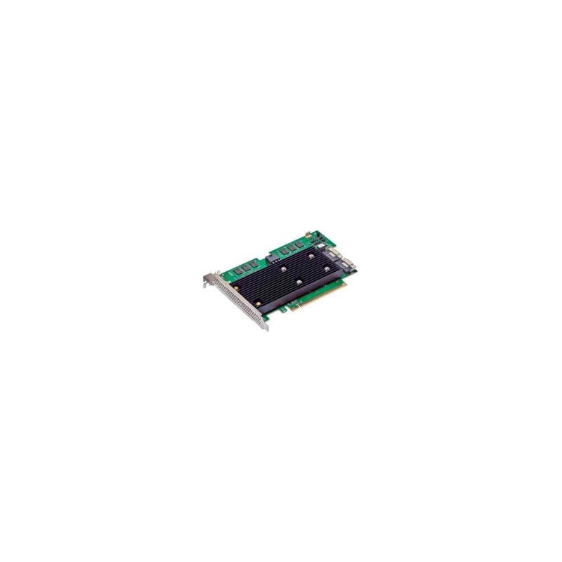 Broadcom MegaRAID 9670W-16i, 8GB, 24Gb/s, NVMe/SAS/SATA, 2x SFF-8654 x8, RAID 0-60, PCIe 4.0 x16, SAS4116W ROC