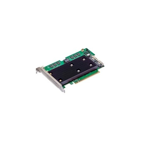 Broadcom MegaRAID 9670W-16i, 8GB, 24Gb/s, NVMe/SAS/SATA, 2x SFF-8654 x8, RAID 0-60, PCIe 4.0 x16, SAS4116W ROC