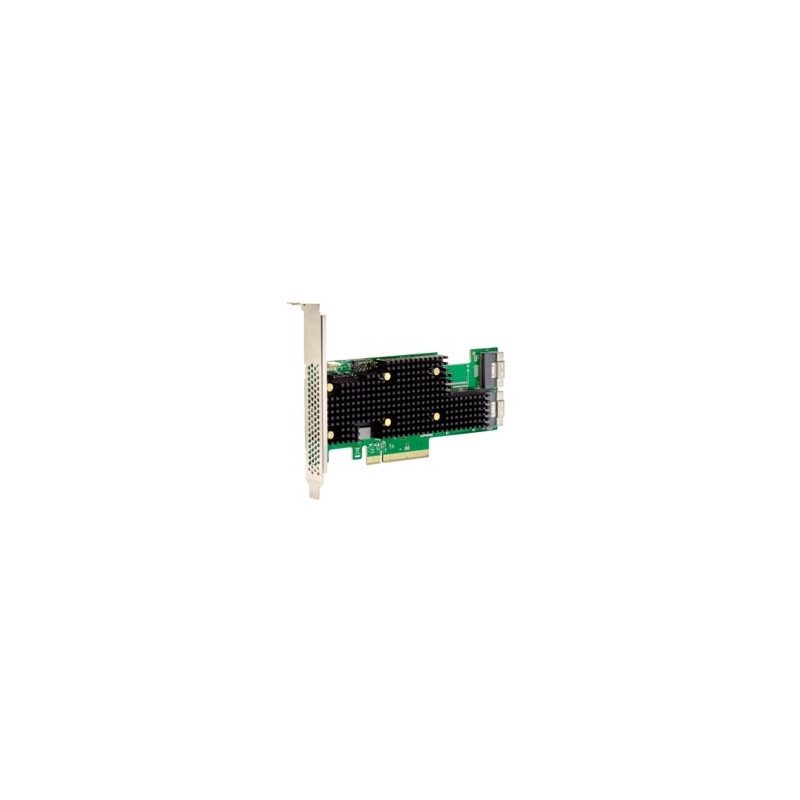 Broadcom eHBA 9620-16i, 24Gb/s, NVMe/SAS/SATA, 2x SFF-8654 x8, RAID 0/1/10, PCIe 4.0 x8, SAS4016 IOC