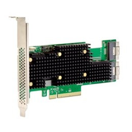 Broadcom eHBA 9600-16i, 24Gb/s, NVMe/SAS/SATA, 2x SFF-8654 x8, PCIe 4.0 x8, SAS4016 IOC