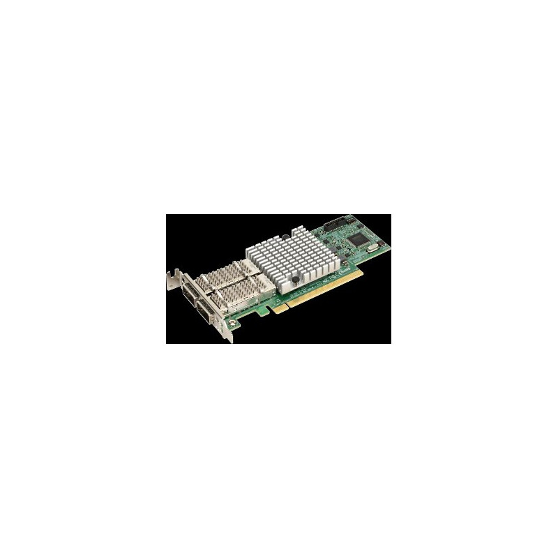 Supermicro Mellanox CX-5 VPI EDR IB adapter & 100GbE, 1p, QSFP28, PCIe3x16