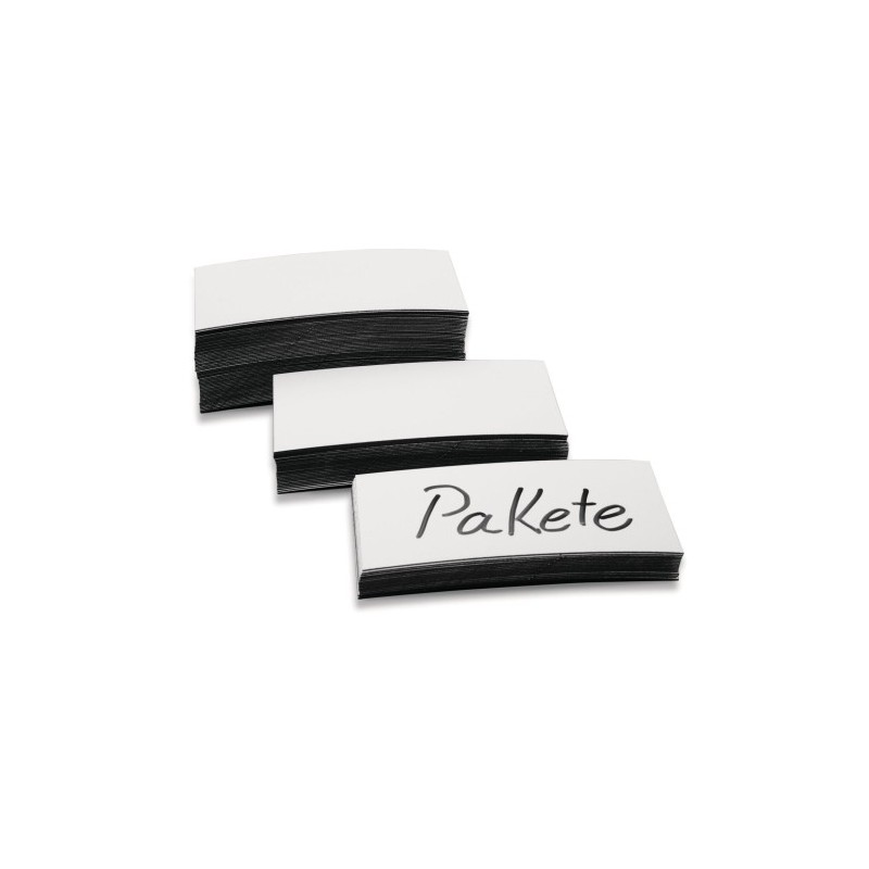 Magnetoplan magnetické etikety biele 50x100x0,6mm