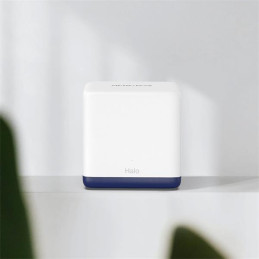 AC1900 Whole Home Mesh Wi-Fi System SPEED: 600 Mbps at 2.4 GHz + 1300 Mbps at 5 GHz SPEC: 3× Internal Antennas, 3× Gigab