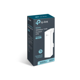 5 GHz 300 Mbps 13 dBi Outdoor CPE Port: 1× 10/100 Mbps Shielded Ethernet Port SPEED: 300 Mbps at 5 GHz FEATURE: 13 dBi,