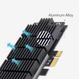 AXE5400 Tri-Band Wi-Fi 6E Bluetooth PCI Express Adapter SPEED: 2402 Mbps at 6 GHz + 2402 Mbps at 5 GHz + 574 Mbps at 2