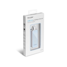 USB 2.0 to 100Mbps Ethernet Network Adapter SPEC: 1 USB 2.0 Connector, 1 Fast Ethernet Port, Foldable and Portable Desig