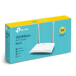 N300 Wi-Fi Router SPEED: 300 Mbps at 2.4 GHz SPEC: 2× Antennas, 1× 10/100M WAN Port + 2× 10/100M LAN Ports FEATURE: Teth