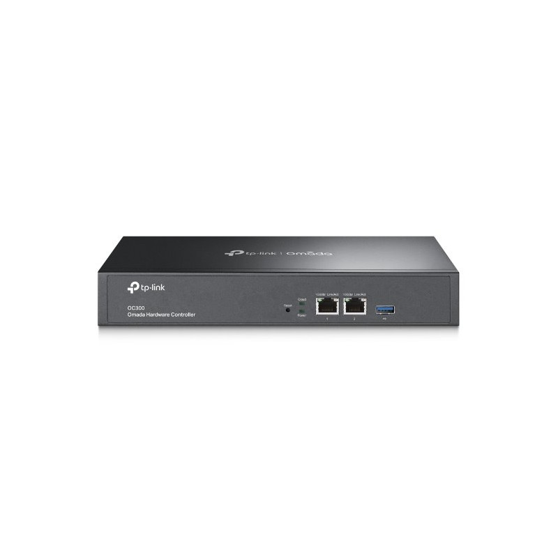 Omada Hardware Controller PORT: 2× 10/100/1000 Mbps Ethernet Ports, 1× USB 3.0 Port FEATURE: Cloud Access, Centralized