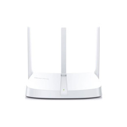 300Mbps Wireless N Router SPEED: 300 Mbps at 2.4 GHz SPEC: 3× Fixed External Antennas, 3× 10/100 Mbps LAN Ports, 1× 10/1