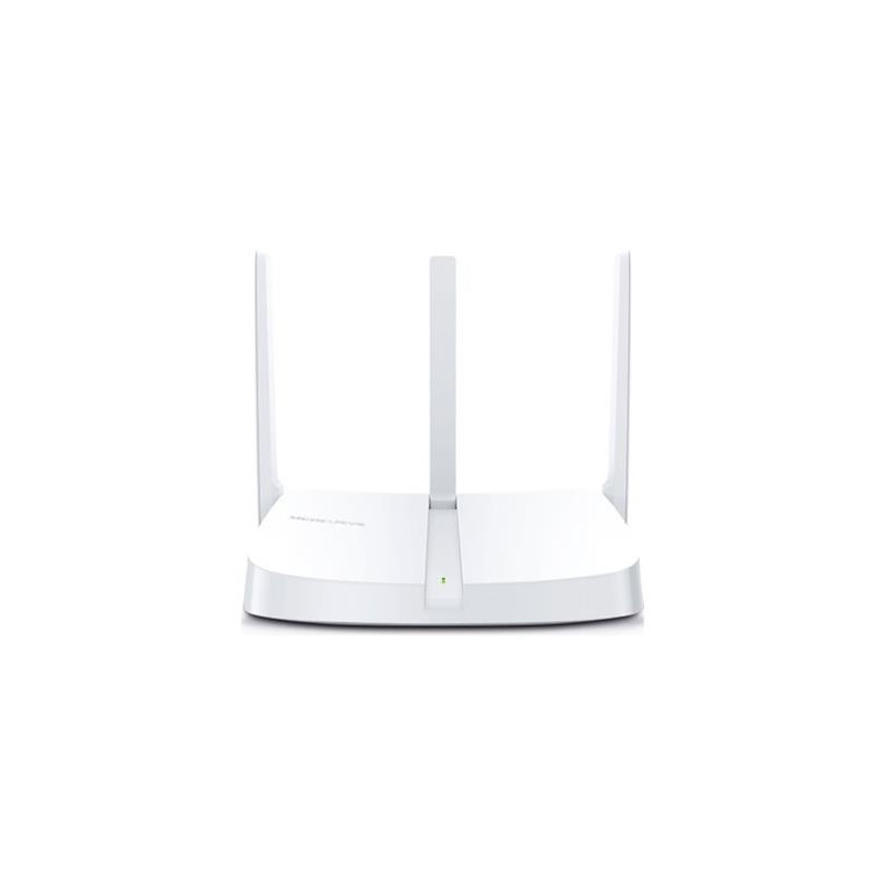 300Mbps Wireless N Router SPEED: 300 Mbps at 2.4 GHz SPEC: 3× Fixed External Antennas, 3× 10/100 Mbps LAN Ports, 1× 10/1