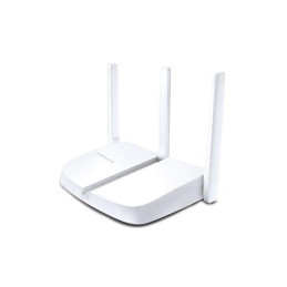 300Mbps Wireless N Router SPEED: 300 Mbps at 2.4 GHz SPEC: 3× Fixed External Antennas, 3× 10/100 Mbps LAN Ports, 1× 10/1