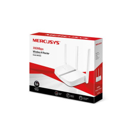 300Mbps Wireless N Router SPEED: 300 Mbps at 2.4 GHz SPEC: 3× Fixed External Antennas, 3× 10/100 Mbps LAN Ports, 1× 10/1