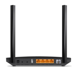 AC1200 Wi-Fi VDSL/ADSL Modem Gigabit Router SPEED: 867 Mbps at 5 GHz + 300 Mbps at 2.4 GHz, VDSL Profile 30a 100/100 Mbp