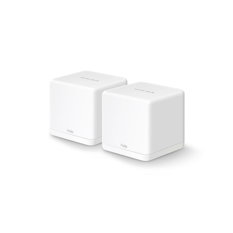 AC1300 Whole Home Mesh Wi-Fi System SPEED: 400 Mbps at 2.4 GHz + 867 Mbps at 5 GHz SPEC: 2× Internal Antennas, 2× Gigabi