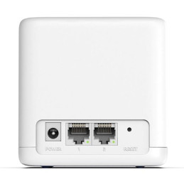 AC1300 Whole Home Mesh Wi-Fi System SPEED: 400 Mbps at 2.4 GHz + 867 Mbps at 5 GHz SPEC: 2× Internal Antennas, 2× Gigabi