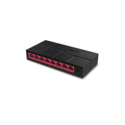 8-Port Gigabit Desktop Switch SPEC: 8× Gigabit Ports, Plastic Case FEATURE: Plug and Play, Power Saving