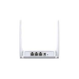 300Mbps Wireless N Router SPEED: 300 Mbps at 2.4 GHz SPEC: 2× Fixed External Antennas, 2× 10/100 Mbps LAN Ports, 1× 10/1