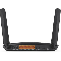 AC750 Wireless Dual Band 4G LTE Router Build-In 150Mbps 4G LTE Modem SPEED: 433 Mbps at 5 GHz + 300 Mbps at 2.4 GHz, 4G