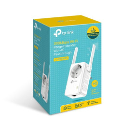 300Mbps Wi-Fi Range Extender SPEED: 300Mbps at 2.4GHz SPEC: 2 × External Antennas, 1 × 10/100Mbps Port, AC-Passthrough,