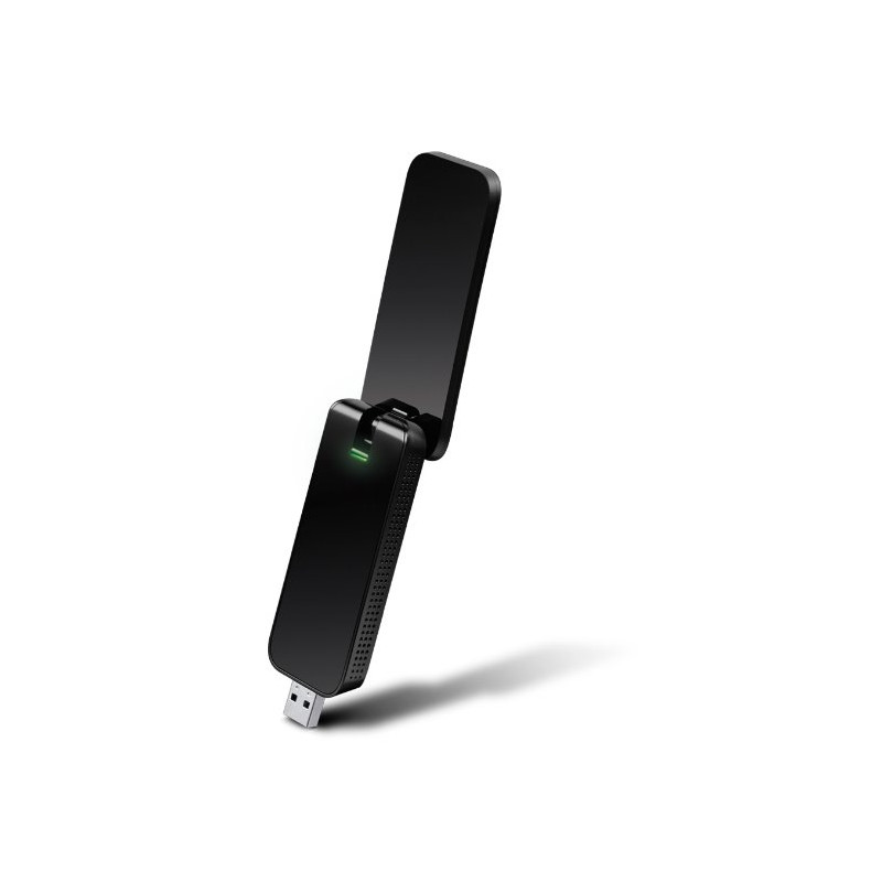 AC1300 High Gain Dual Band Wi-Fi USB Adapter SPEED: 867 Mbps at 5 GHz + 400 Mbps at 2.4 GHz SPEC: 2× High Gian External