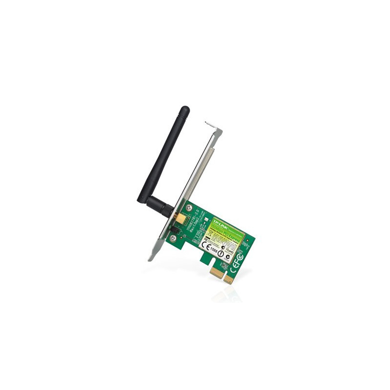 150Mbps Wi-Fi PCI Express Adapter SPEED: 150 Mbps at 2.4 GHz SPEC: 1× High Gain External Antennas