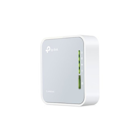 AC750 Mini Pocket Wi-Fi Router SPEED: 433 Mbps at 5 GHz + 300 Mbps at 2.4 GHz SPEC: 3× Internal Antennas, 1× Fast Ethern