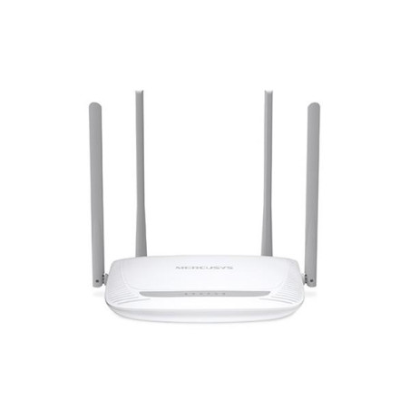 300Mbps Enhanced Wireless N Router SPEED: 300 Mbps at 2.4 GHz SPEC: 4× Fixed External Antennas, 3× 10/100 Mbps LAN Ports