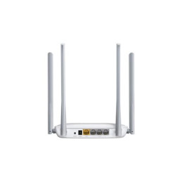 300Mbps Enhanced Wireless N Router SPEED: 300 Mbps at 2.4 GHz SPEC: 4× Fixed External Antennas, 3× 10/100 Mbps LAN Ports