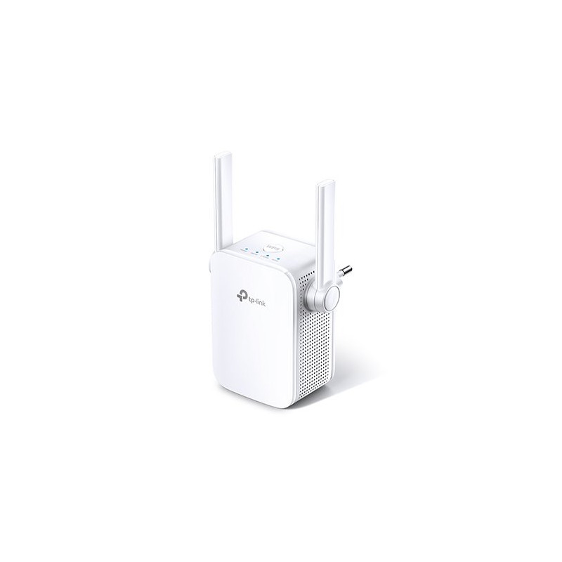 AC1200 Wi-Fi Range Extender SPEED: 300Mbps at 2.4GHz + 867Mbps at 5GHz SPEC: 2 × External Antennas, 1 × 10/100Mbps Port,