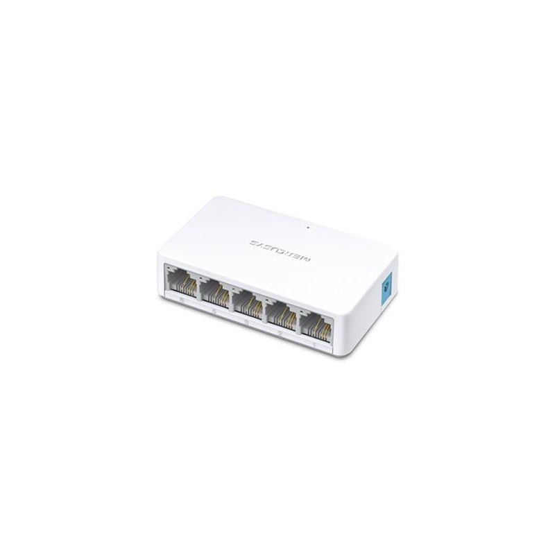 5-Port 10/100Mbps Desktop Switch SPEC: 5× 10/100 Mbps Ports, Plastic Case FEATURE: Plug and Play